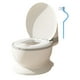 thumbnail image 1 of Orinal de entrenamiento para ir al baño Incluye cepillo de limpieza con protección contra derrames Orinal antideslizante Asiento de PVC gris, 1 of 9