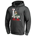 thumbnail image 2 of Men's Heathered Charcoal Los Angeles Dodgers Hometown Collection Cali Flag Pullover Hoodie, 2 of 3