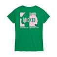 thumbnail image 2 of Wicked - A Story Of Two Halves - Women's Fitted Graphic T-Shirt, 2 of 4