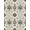 Cream Gold Black, Pattern 19, variant on ODIKA 8'x10' Washable Area Rug Personalized Image Text Frame Border Alfombra Diatomaceous Exact for Living Room, Under Sectional, Family , Durable, Non-Slip