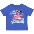 thumbnail image 3 of Inktastic I Look Totally Flamazing with Flamingo in Sunglasses Boys or Girls Toddler T-Shirt, 3 of 5