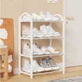 thumbnail image 2 of 1PC Four layer Simple Shoe Rack Storage Shoe Cabinet Multi-Layer Assembly Shelf, 2 of 10