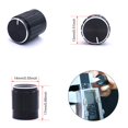 thumbnail image 2 of Taiss 10 perillas de potenciómetro perilla giratoria de metal negro de 6 mm de diámetro de inserción de eje moleteado. Perilla de codificador giratorio perillas de interruptor perilla de control de vo, 2 of 5