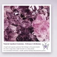 thumbnail image 7 of DVEATR Natural Heart Amethsy Butterfly Pendant Necklace for Women 925 Sterling Silver Vintage Gemstone Crystal Birthstone Jewelry for Mom Wife Her, 7 of 7