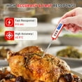 thumbnail image 3 of ThermoPro TP01AW Digital Meat Thermometer with Long Probe Instant Read Food Cooking Thermometer For Grilling BBQ Smoker Grill Kitchen Oil Candy Thermometer, 3 of 9