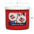 thumbnail image 5 of Colonial Candle 3-Wick Scented Jar Candle, Home of the Brave, 14.5 oz, 60h Burn, Aromatic, 5 of 5