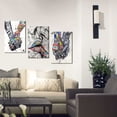 thumbnail image 5 of HFDF 3 Pieces Graffiti Wall Art Couples Kiss Poster Love Decor Holding Hands Wall Art Graffiti Poster Street Art Colorful Canvas Wall Art Pop Art Canvas for Couples Wall Decor (x3) 8x10inch Framed, 5 of 5