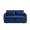 Blue, variant on Modern Velvet Convertible Pull Out Sleeper Sofa Bed, Folding Loveseat Couch with Side Storage Pockets Pillows for Living Room Bedroom Apartment