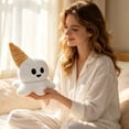 thumbnail image 6 of Halloween Ice Cream Ghost Plush Toy, Soft White Spooky Cute Ghost Stuffed Doll for Home Decor and Daily Collection,8.3in, 6 of 6