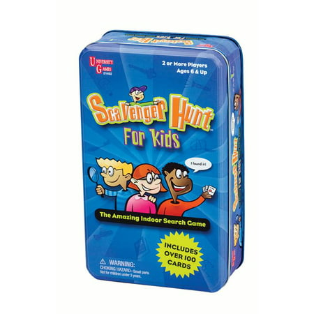 Scavenger Hunt for Kids Tin (Best Scavenger Hunt Items)