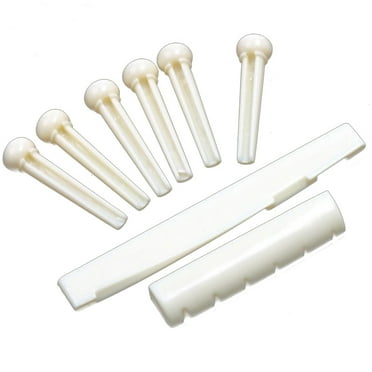 Acoustic Guitar Bridge Saddle Nut Set Replacement Acoustic Guitar Parts Accessory