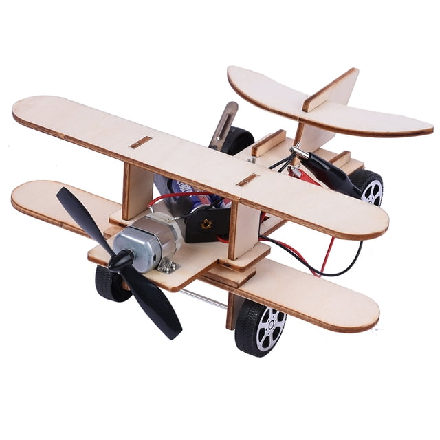 Ounissouiy 1 Juego de vehículos para niños, juguetes de carpintería de imaginación, Kits de experimentos, modelo de tanque, habilidades Juguetes de construcción