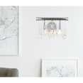thumbnail image 7 of Elegant Lighting Chorus Line 3 Light Chrome Wall Sconce Clear Royal Cut Crystal, 7 of 7
