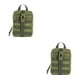 thumbnail image 4 of Sonducket Bolsa de almacenamiento al aire libre Camping Senderismo Accesorios de supervivencia Cintura Bolsa Pesca Montañismo Bolsillo Oxford Paquete Verde 2piezas Sonducket CBP186129, 4 of 6