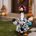 thumbnail image 7 of Sruoe Porch Goose Outfits, 23 Inch Porch Goose Clothes, Goose Clothes Dress, Duck Sculpture Clothes for Lawn Statue Cement Statue Yard Patio Party Decoration, 7 of 7