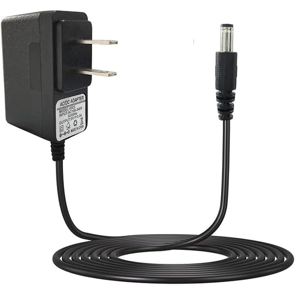 xixishop 9V 0.5A Guitar Pedal Power Adapter,Compatible Power Supply for Guitar Pedals Keyboard 9 Volt 500mA 300mA 100mA AC DC Adapter Power Cable