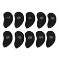 thumbnail image 3 of 10PCS  Club Head Covers, Mesh Cloth Waterproof Breathable  Iron Pole Protective Cover With Numbers, 3 of 8