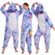 thumbnail image 3 of Pijamas de franela de animales para niños y adultos, ropa de dormir de unicornio, Mono para el hogar para niños y niñas, Invierno, 3 of 6