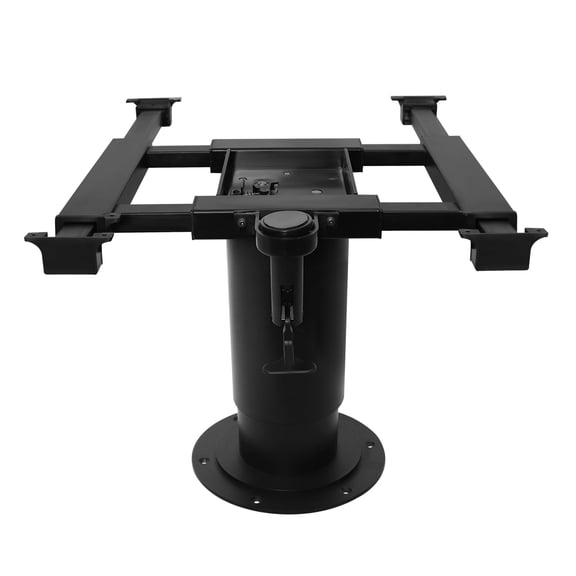 RV Adjustable Table Leg  Base Motorhome, With Pneumatic Lifting Mechanism, Suitable for Motorhome, Campervan, Boat, Yacht, and RV, height is adjustable from 13.98 to 28.78 inches.