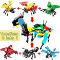 thumbnail image 3 of Huevos de Pascua precargados con juguetes de construcción, paquete de 12, 3 niños grandes, 3 of 9