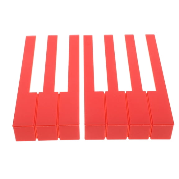 Worgeous 1 Set Piano Replacement Keytops Plastic Piano Key Piano Tuning Tools Piano Key Tops Replacement Accessories