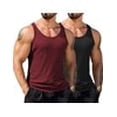 thumbnail image 5 of COOFANDY Tank Top for Men Workout Knit Sleeveless Muscle Shirt Cut Off Shirts Fitness Tee, 5 of 5