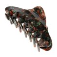 thumbnail image 1 of Agarre Plástico Grande de La Pinza Del Pelo de La Pelo para El Pelo Verde negro Colcomx Clips grandes para el pelo de las mujeres, 1 of 8