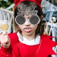thumbnail image 3 of 2 Pcs Lunettes Joyeux Nouvel An Accessoires de Fête de Nouvel An, 3 of 5