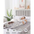 thumbnail image 4 of Purple Fruit Body Pillow Covers, Country Retro Floral Botanical Plant Soft Bed Throw Pillowcases Breathable Cooling Long Lumbar Body Pillow Sham Cover for Bed Sofa 20''x54'', 4 of 7