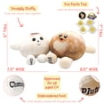 thumbnail image 4 of Celestial Buddies Pluto and Charon Stuffed Planet Plushes Solar System Space Toy Age 0+, 4 of 7