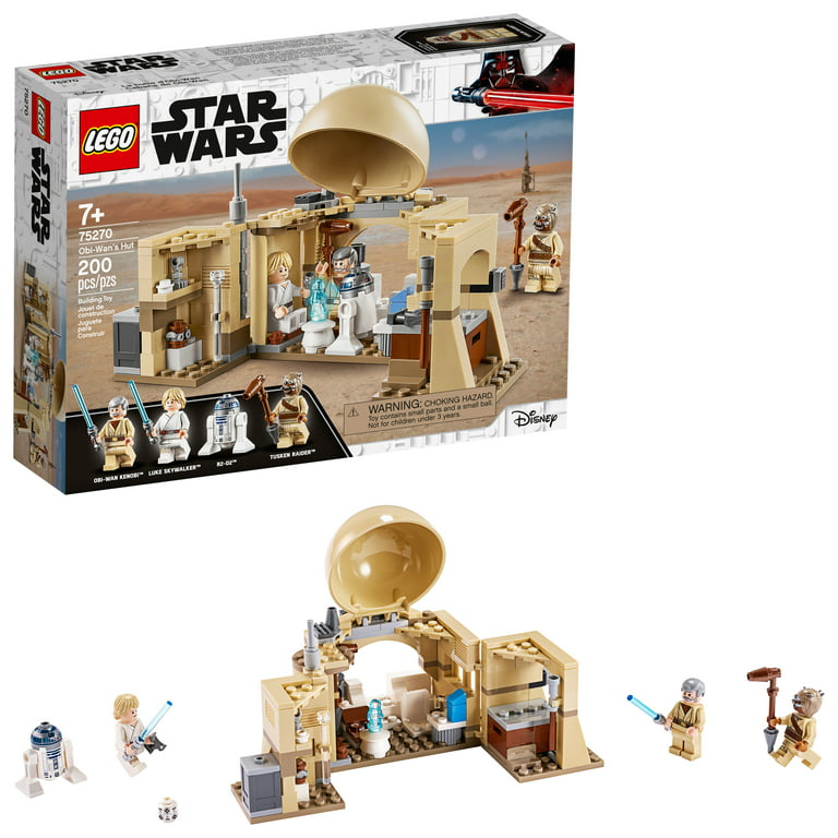 LEGO Wars: A New Hope Obi-Wan's Hut 75270 Adventure Building Toy Children 7+ (200 pieces) -