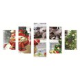 thumbnail image 2 of Cuadros Decorativos 5D Navidad Papá Noel muñeco de nieve imágenes con 5 paneles Wdftyju completo redondo diamante mosaico vacaciones arte imagen colgante decoración del hogar, 2 of 9