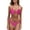 Hot Pink, variant on Clearance! Yajing Bikinis Sets for Women Tan Through Slim Fit Hollow Translucent Non Tender Beach Bath Sunbathing No Sun Mark Breathable Strap Bikini Xxxl Blue