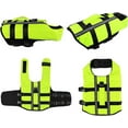 thumbnail image 4 of M, Vert Gilet De Sauvetage Pour Chien Pet Life Jacket Gilet De Sauvetage Pour Chien Lifesaver Scurit Gilet Rflchissant Taille Rglable Dog Lifejac, 4 of 5