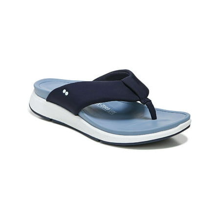 

Ryka Womens Timid Slip On Flip-Flop Wedge Sandals