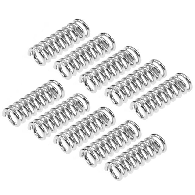 KAKOWELY Ressort de compression 20 Pcs Ressort de compression pour Lit Chauffant pour Extrudeuse d'Imprimante 3D Accessoires DIY Extrudeuse 0.79"X0.28"X0.28 Pouces