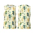 thumbnail image 2 of Gaeub Seahorse Men's Mesh Basketball Jersey, Quick-Drying Sleeveless Top S-4XL, Loose Muscle Tank Top -4X-Large, 2 of 9