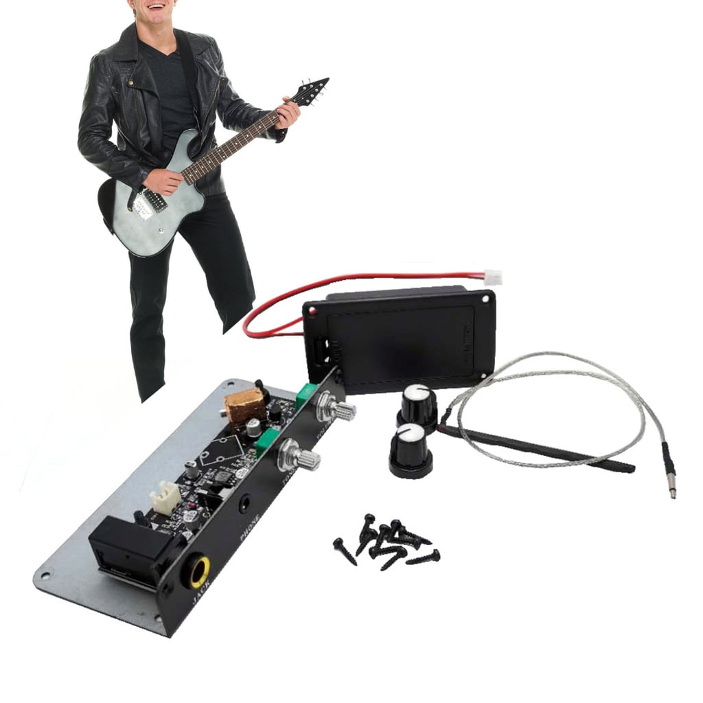 Guitar Equalizer Pickup Preamp Pickup Balanced Sensing Piezo Equalizer