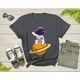 thumbnail image 4 of Astronaut Space Lovers Gift Planet Spaceman Graphic Saturn Adult Men Women Kids Boys Girls Shirt Astronaut Birthday Present T-shirt, 4 of 7