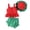 Z-Red635, variant on SonxaHe Newborn Girl Summer Outfits Watermelon Print Sleeveless Tank Shorts Baby Cute Lightweight Outfit Set,3-Piece Red,Size 6-12 M