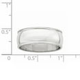 thumbnail image 4 of Primal Gold 14 Karat White Gold 8mm Milgrain Band Size 13, 4 of 6