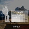 thumbnail image 4 of Wholesale LOT | G128 - USA American 3x5ft Embroidered Flag & Texas 3x5ft Embroidered Flag, 4 of 9