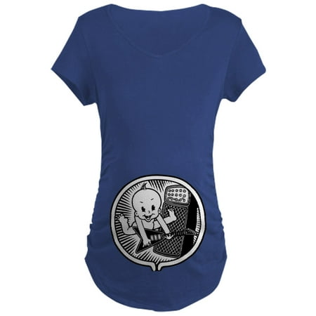 

CafePress - Rocker Inside Maternity Dark T Shirt - Maternity Dark T-Shirt