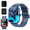 R-Blue, variant on Blackview Women Men Smart Watch,Bluetooth(Answer/Make Calls) 1.85" HD Screen Fitness Watch fits for Android Apple,with AI Voice, IP68 Waterproof,Grey