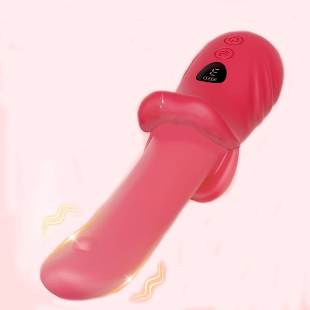 Tluda Gode Vibromasseur à Poussée pour Femmes, Jouets Sexuels Vibrants à Point G, 9 Modes de Vibration