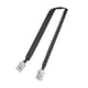 thumbnail image 1 of Door/Window Pass Through Flat RF Coaxial Cable SO239 UHF Female To UHF Female 50 Ohm RF Coax Pigtai, 1 of 5