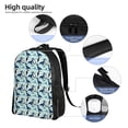 thumbnail image 5 of Gaeub Penguins Dolphins Whales Print Unisex Backpacks, College Bookbag,Daypack with Padded 15" Laptop Sleeve,for School, Work, and Travel, 5 of 8