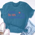 thumbnail image 5 of EcoLoom Life Is An Adventure Transparent Short Sleeve Unisex T Shirt, 5 of 6
