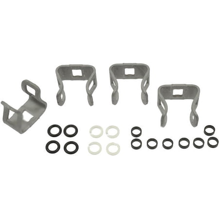Fuel Injector Seal Kit - Compatible with 2014 - 2021 GMC Sierra 1500 2015 2016 2017 2018 2019 2020