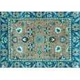 thumbnail image 1 of Ahgly Company Indoor Rectangle Oriental Light Blue Traditional Area Rugs, 7' x 9', 1 of 4